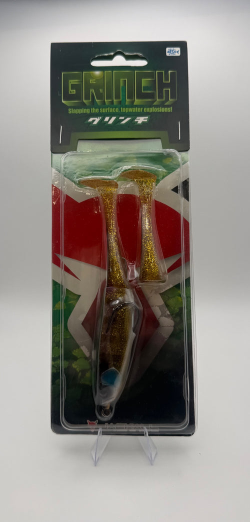 Jackall Grinch Soft Swimbait – Premium Japanese Paddle Tail