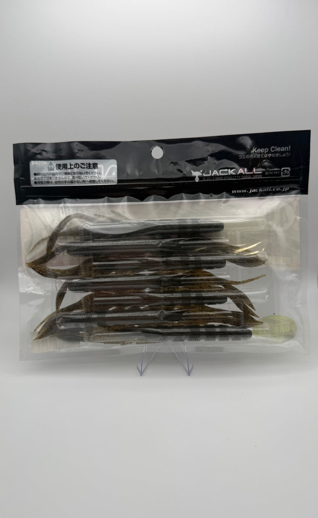 Jackall 4.9" Back Slide Stick – Premium Japanese Creature Bait