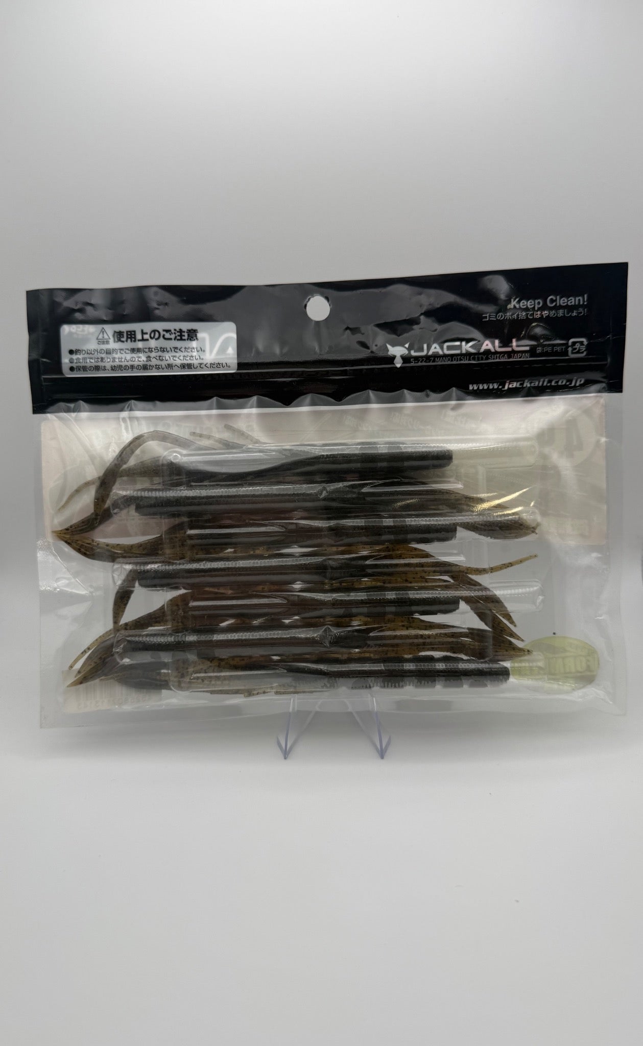 Jackall 4.9" Back Slide Stick – Premium Japanese Creature Bait